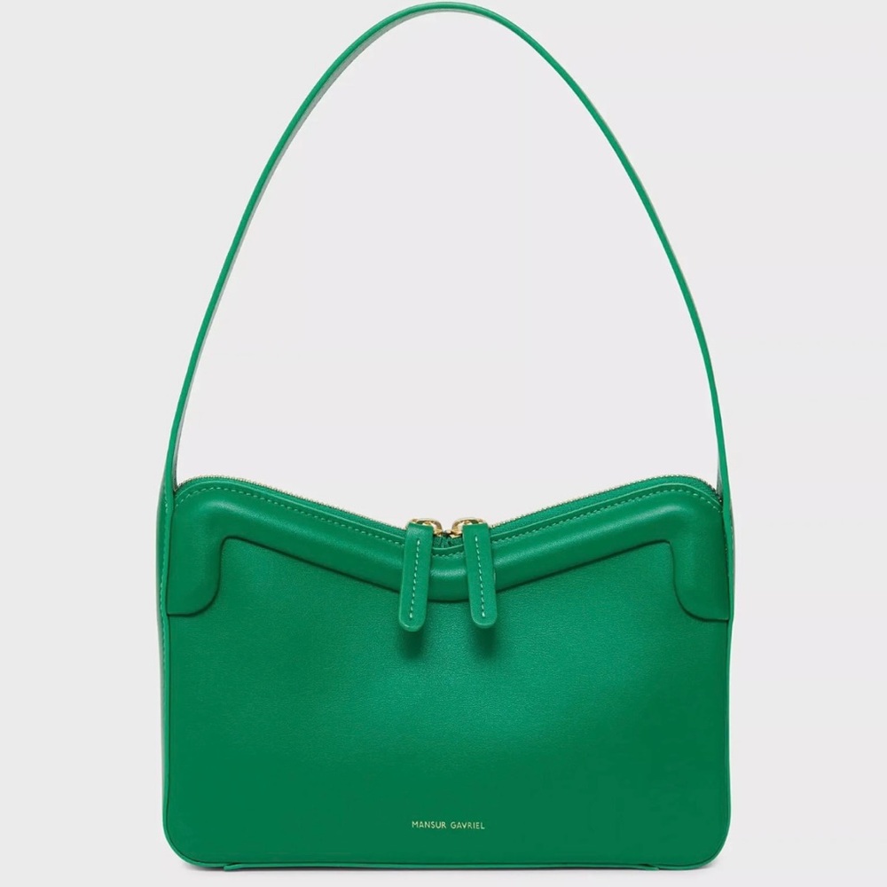 mansur Gavriel Green M baguette hobo nwot - Picture 2 of 8